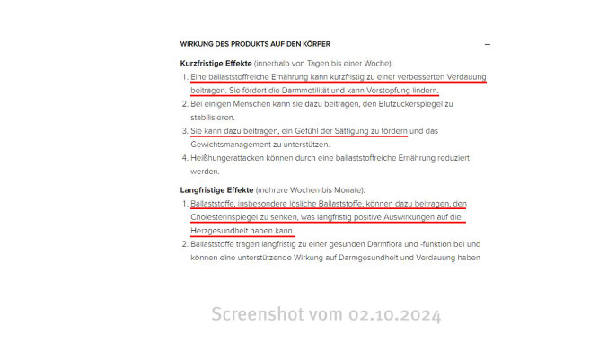 Werbung 3, mybacs Daily Greens, Mybacs.com, 02.10.2024