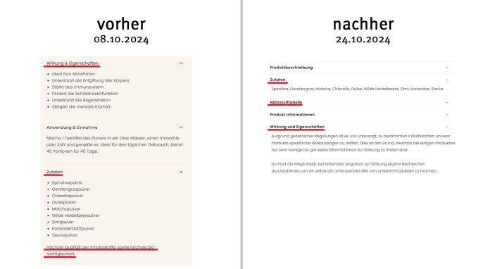 alt: Zutaten, Grüne Helfer, Vitafant.com, 08.10.2024; neu: 24.10.2024