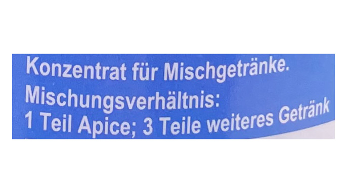 Beispiel für eine Bezeichnung