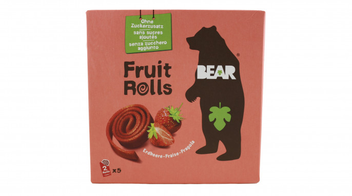 Bear Fruit Rolls Erdbeere 