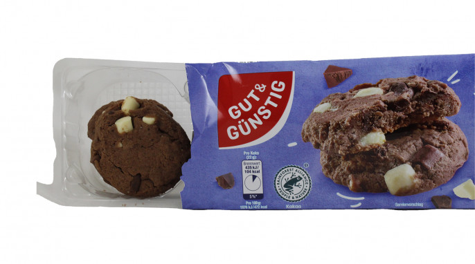 Inhalt, Gut und Günstig Cookies Triple Choc