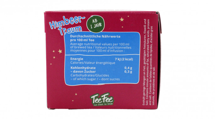 Seitenansicht, TeeFee Himbeertraum 