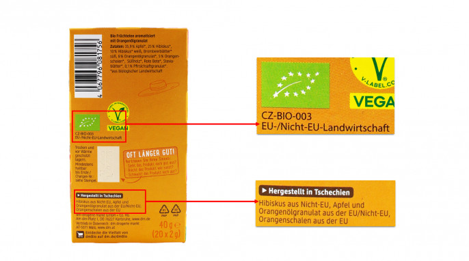 Herkunft, dm Bio Spanische Orange