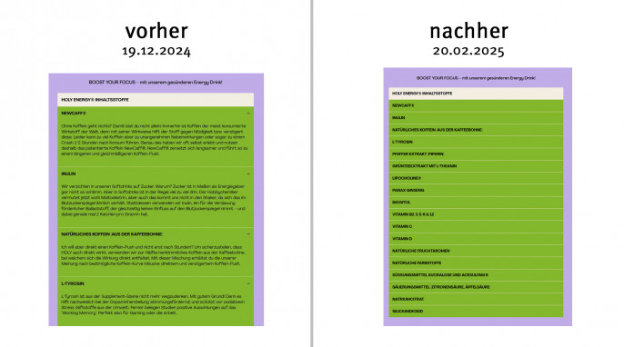 alt: Holy, De.weareholy.com, 19.12.2024; neu: 20.02.2025 