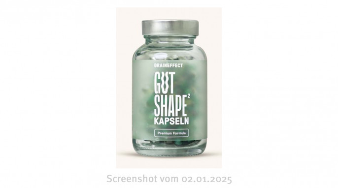 Angebot, Braineffect Gut Shape, Brain-effect.com, 02.01.2025