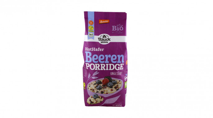 Bauck Mühle HotHafer Beeren Porridge  