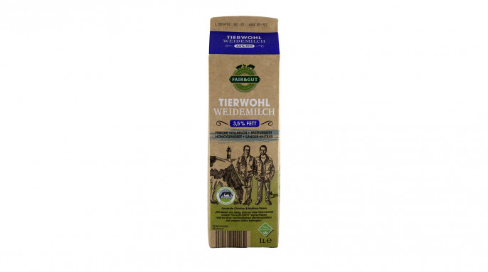 Fair & Gut Tierwohl Weidemilch