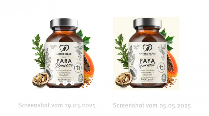 Para Remove, Nature-Heart.de, 19.03.2025 und Paya Formel, 05.05.2025