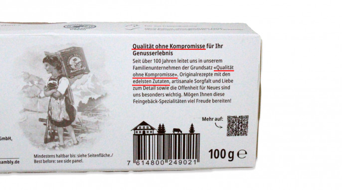 Werbung, Kambly Florentin 