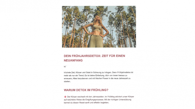 Newsletter Hipure vom 11.05.2025