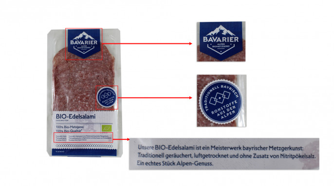 Bavarier Bio-Edelsalami