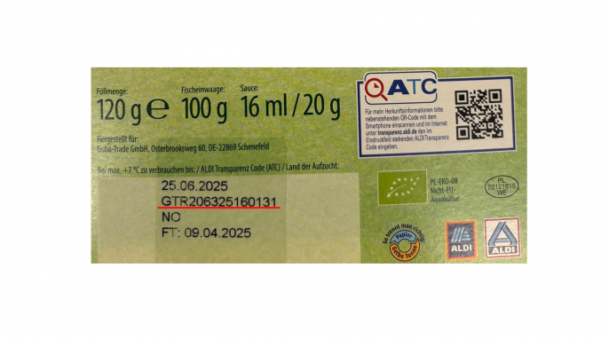 ATC Code, Bio-Graved Lachs 