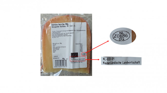 Rückseite, Ruhrkäse Gold