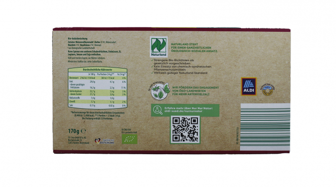 Nur Nur Natur, Bio Gebäckmischung  Nur Nur Natur, Bio Gebäckmischung