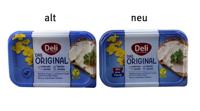 Deli Reform Das Original, 500 und 450 g