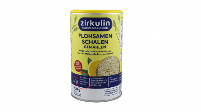 Zirkulin Flohsamenschalen gemahlen