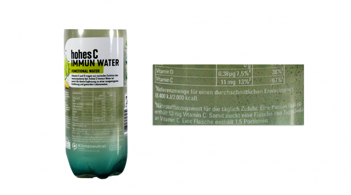 Hohes C Immun Water, 2022