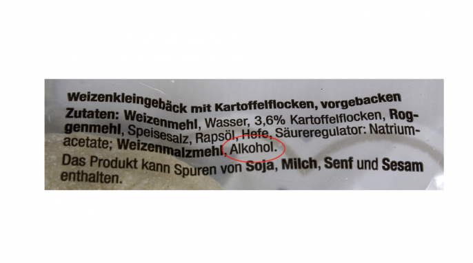 Zutaten, Netto Lieblings Rosenbrötchen 