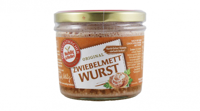 Mehlig & Heller Original Zwiebelmettwurst