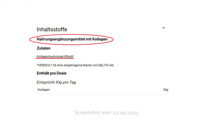 Collagen, Natural elements, My-ne.com, 22.09.2025 