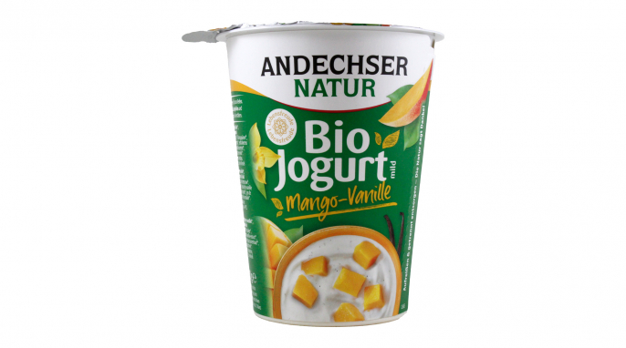 Andechser Natur Bio Joghurt Mango-Vanille