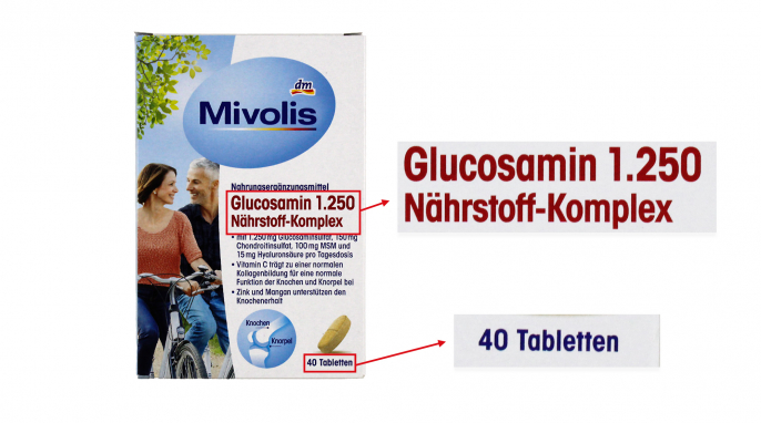 dm Mivolis Glucosamin 1.250 Nährstoff-Komplex 