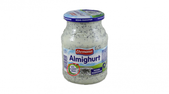 Ehrmann Almighurt Mohn-Marzipan Ehrmann Almighurt Mohn-Marzipan