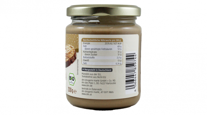 Dm Mandel Tonka Creme Dm Mandel Tonka Creme