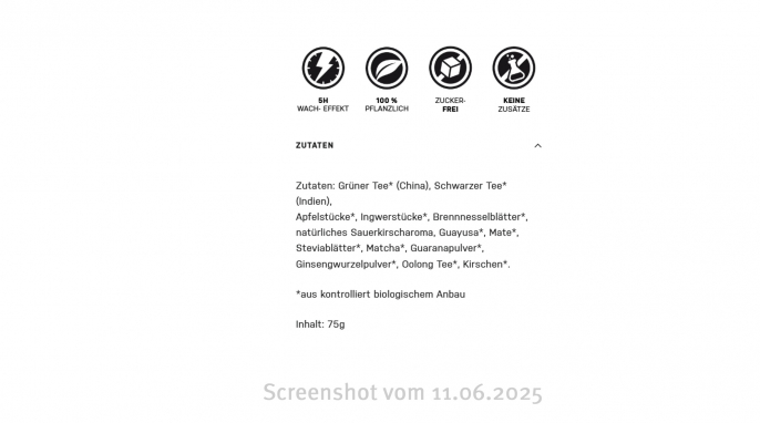 Black Edition Cherry Chai, Infusedenergy.shop, 11.06.2025 Black Edition Cherry Chai, Infusedenergy.shop, 11.06.2025