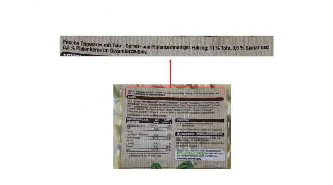 Bezeichnung + Zutaten, Edeka Bio Frische Tortelloni Spinat & Pinienkerne Bezeichnung + Zutaten, Edeka Bio Frische Tortelloni Spinat & Pinienkerne