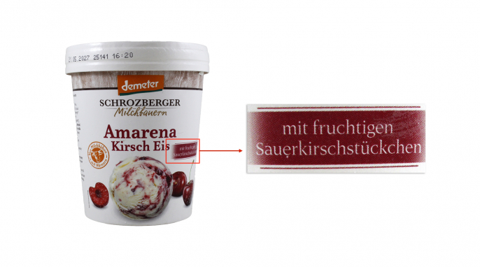 Schrozberger Amarena Kirsch Eis