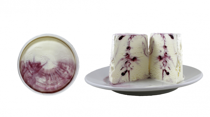 Inhalt, Schrozberger Amarena Kirsch Eis