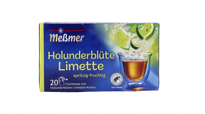 Meßmer Holunderblüte Limette - spritzig fruchtig