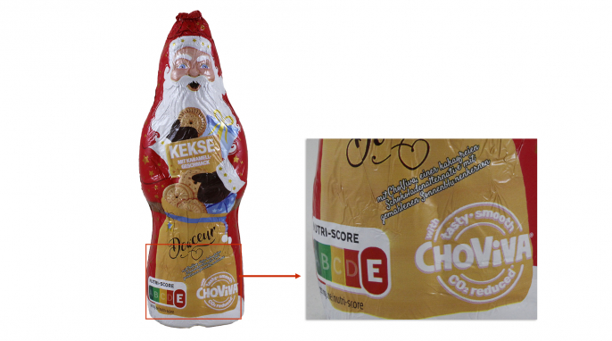 Douceur Weihnachtsmann Kekse mit Karamell-Geschmack