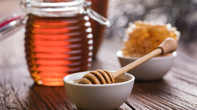 Honig im Glas