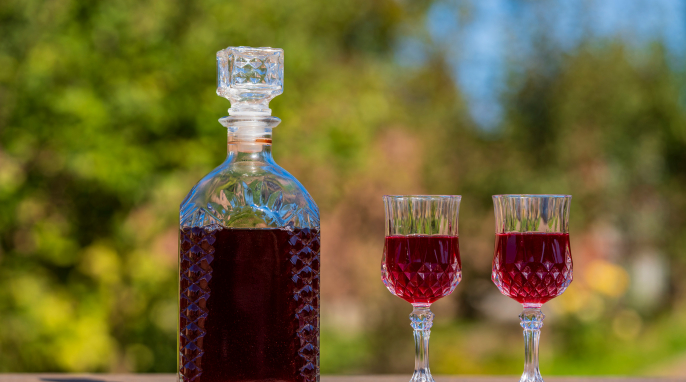 Granatapfel Likör Granatapfel Likör