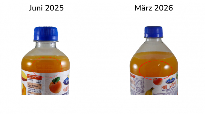 Mindesthaltbarkeitsdatum, Christinen Multivitamin