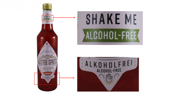 Glitter Spritz Aperitivo Alkoholfrei Glitter Spritz Aperitivo Alkoholfrei