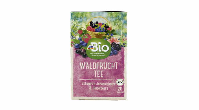 Dm, Waldfrucht Tee Schwarze Johannisbeere & Heidelbeere
