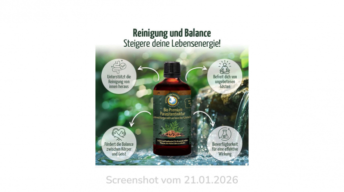 Premium Parasitentinktur, Regenbogenkreis.de, 21.01.2026 Premium Parasitentinktur, Regenbogenkreis.de, 21.01.2026
