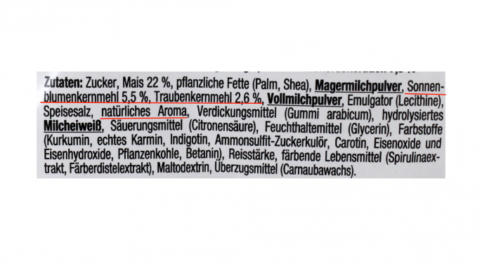 Zutaten, Rau Osternest