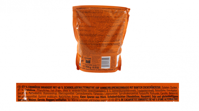 Bezeichnung + Zutaten, Treets Peanuts Vegan