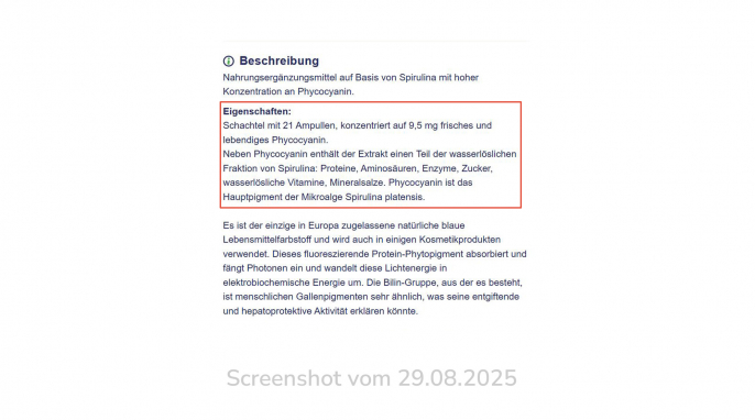 Soleil Bleu, Newpharma.de, 29.08.2025 Soleil Bleu, Newpharma.de, 29.08.2025