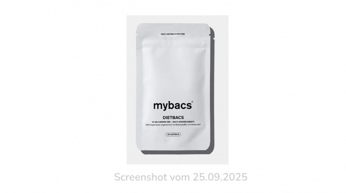 Dietbacs, Mybacs.com, 25.09.2025 Dietbacs, Mybacs.com, 25.09.2025