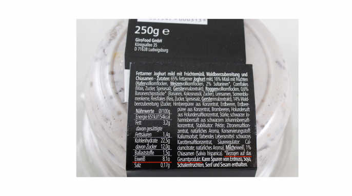 Jolly Oats, High Protein Früchte Müsli Jolly Oats, High Protein Früchte Müsli