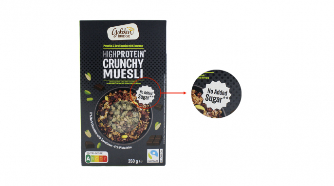 Golden Bridge High Protein Crunchy Müsli