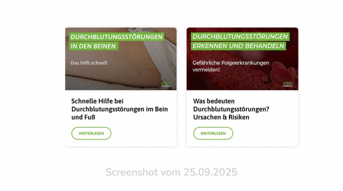 Blogbeiträge, purazell.de, 25.09.2025