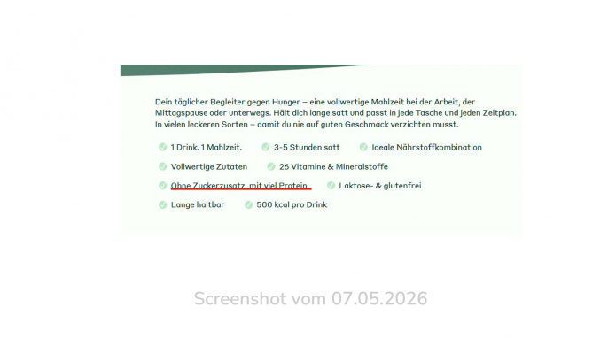 Angebot, YFood smooth vanilla, yfood.com, 07.05.2026 Angebot, YFood smooth vanilla, yfood.com, 07.05.2026