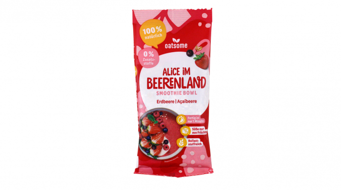 Oatsome Alice im Beerenland Smoothie Bowl