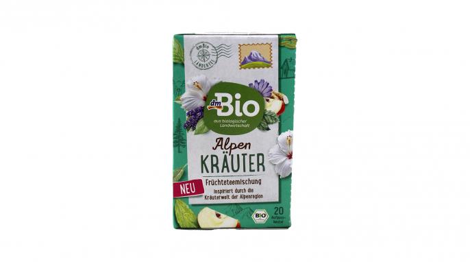dm Bio Alpen Kräuter Früchteteemischung